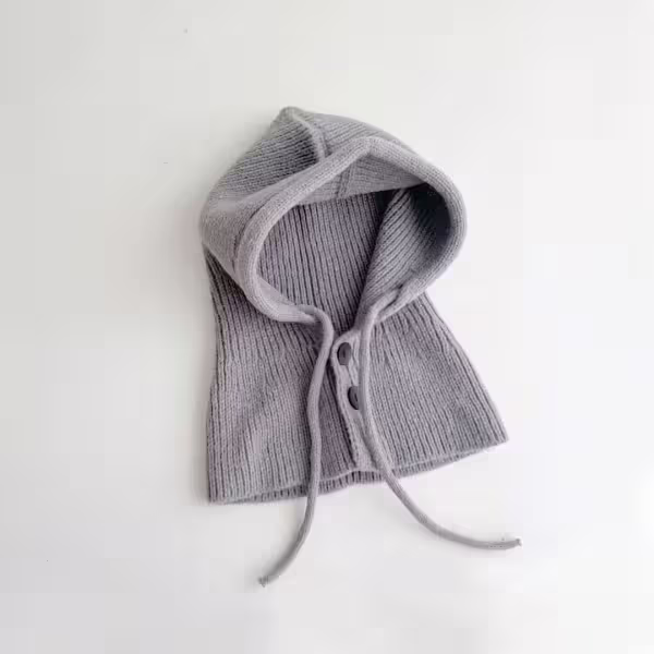 巴拉克拉法帽&times;毛帽&times;灰色