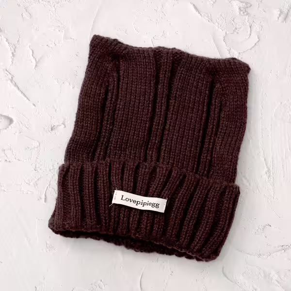 尖尖貓耳&times;毛帽&times;深咖