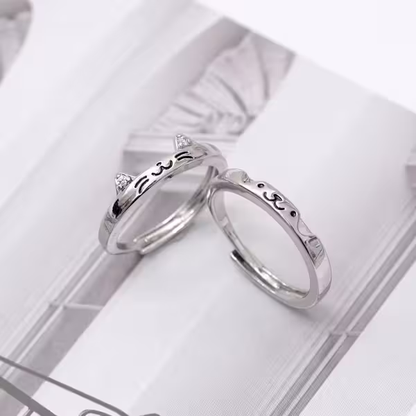 貓狗貼貼&times;情侶對戒