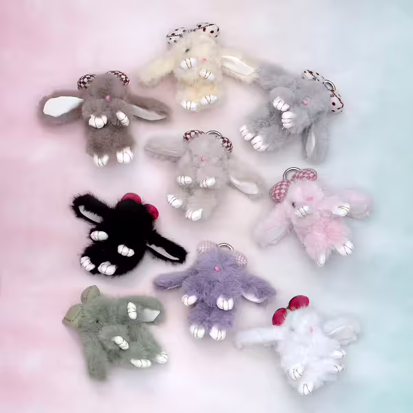 裝死兔&times;娃娃&times;掛件&times;共九色