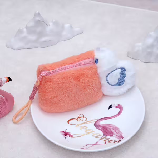 大嘴鳥毛絨絨&times;掛件零錢包