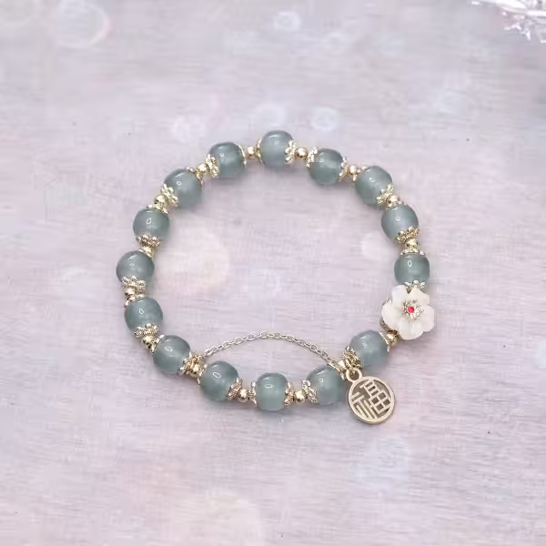 福上添花&times;固定式串珠手鍊