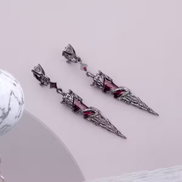 惡魔血錐&times;三角耳夾