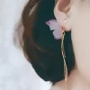 蝴蝶曲線流蘇×螺旋耳夾-第2張
