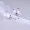琉璃透明氣泡球×耳環-第5張