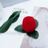 玫瑰花×適用戒指/小耳釘×絨布盒-第2張