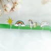 閃光彩虹小馬翅膀×單邊四套件U型耳夾-第4張