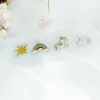 閃光彩虹小馬翅膀×單邊四套件U型耳夾-第5張