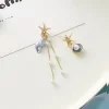 海螺貝殼海星星×不對稱吊墜耳環-第3張