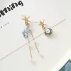 海螺貝殼海星星×不對稱吊墜耳環-第4張