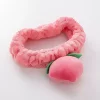粉紅水蜜桃×彈性髮帶-第3張