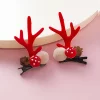 蘑菇松果鹿角×髮夾套件組-第1張