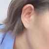 圓環扣長桿晶鑽×三套件耳環組-第5張