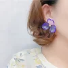 透紫大花瓣×耳環-第5張