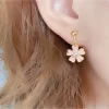 粉櫻珍珠×螺旋耳夾-第3張