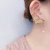 展翅蝴蝶飛×吊墜耳骨耳環×共二色-第6張