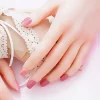 粉紅石紋雙色亮面×穿戴式手指甲片×二十四入-第6張