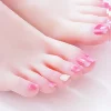 粉紅雲彩亮面×穿戴式腳指甲片×二十四入-第6張