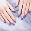 白花戀紫迷情亮面×穿戴式手指甲片×二十四入-第5張