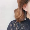 冰花晶鑽×不對稱吊墜耳環-第3張