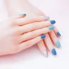 蔚藍系銀蔥亮面×穿戴式手指甲片×二十四入 -第6張