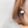 軟萌羊羔毛球蝴蝶結×吊墜耳環×共二色-第6張
