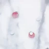 水蜜桃×磁吸耳夾/口罩裝飾小物-第5張