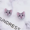小貓咪×磁吸耳夾/口罩裝飾小物-第1張