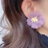 紫色野牡丹×吊墜耳環-第6張