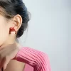 男孩女孩吹泡泡×不對稱吊墜耳環-第2張