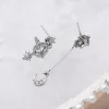 925銀針×閃星掛月×不對稱耳環-第6張