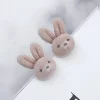 絨布小兔兔×吊墜耳環-第2張