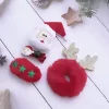 紅色聖誕老人×四套件髮夾髮束組-第3張