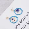 調皮的太空人登星球×不對稱吊墜耳環-第3張