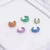 摩登多色×五套件U型耳骨夾組-第1張