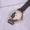 晶鑽小貓咪×磁吸造型型手錶×咖啡-第2張