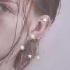星空流蘇珍珠×左耳單邊耳骨耳環-第2張