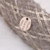 法式小香風毛呢金牌×髮箍×灰色-第4張