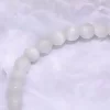 白色貓眼石珍珠愛心×固定式串珠手鍊-第4張