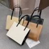 四角方型壓字車邊×托特肩背包×白色-第5張