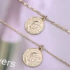 金屬希臘錢幣×雙層項鍊-第4張