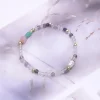 珍珠小紫晶×固定式串珠手鍊-第2張