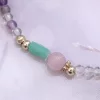 珍珠小紫晶×固定式串珠手鍊-第4張