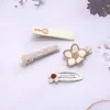 白駝小熊花朵毛毛×十套件髮夾組-第4張