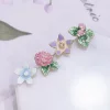 花卉庄園×單邊四套件耳環組-第3張