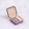 絲絨莫蘭迪×拉鍊飾品盒×薰紫-第1張