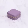 絲絨莫蘭迪×拉鍊飾品盒×薰紫-第5張