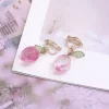 晶透水蜜桃×三角耳夾-第4張