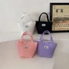 曼谷印花小拎包×手提袋×紫色-第4張