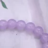 浪漫紫色風鈴花×固定式串珠手鍊 -第4張
